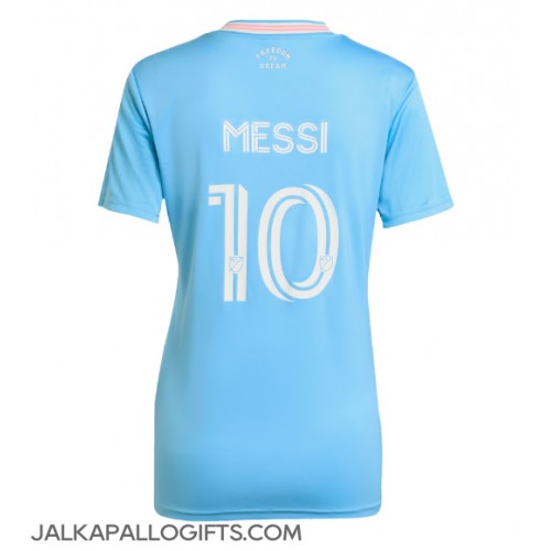 Inter Miami Lionel Messi #10 Kolmaspaita Naiset 2025-26 Lyhythihainen Inter Miami Lionel Messi #10 Kolmaspaita Naiset 2025-26 Lyhythihainen